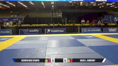 Nicole L. Humphrey vs Kathryn Rose Stemper 2026 Pan Jiu Jitsu IBJJF Championship
