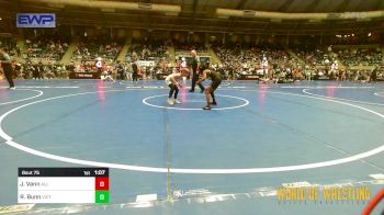 61 lbs Round Of 16 - Jalen Vann, All I See Is Gold Academy vs Raiden Bunn, Victory Wrestling - Central WA