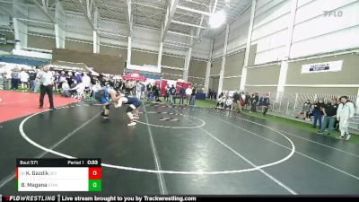 190 lbs Cons. Round 2 - Kelson Gazdik, Severance vs Benjamin Magana, Stansbury