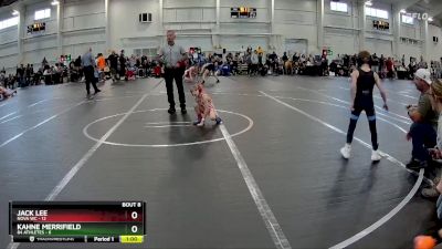 52 lbs Round 2 (8 Team) - Jack Lee, NOVA WC vs Kahne Merrifield, 84 Athletes