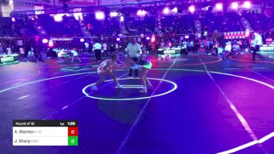 109 lbs Round Of 16 - Addison Blanton, G-Style Wrestling vs Jamie Sharp, Northeast Colorado Sirens
