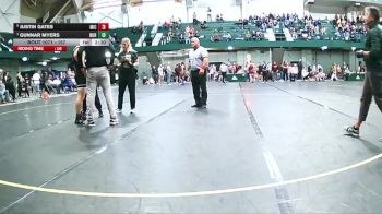 157 lbs Quarterfinal - Gunnar Myers, Northwestern vs Justin Gates, Michigan