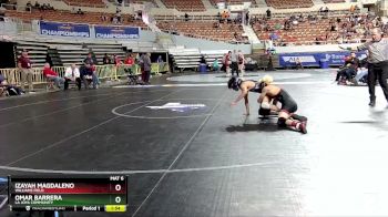 D2-120 lbs Quarterfinal - Izayah Magdaleno, Williams Field vs Omar Barrera, La Joya Community