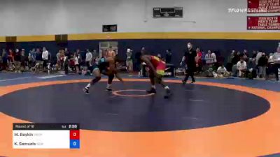 97 kg Round Of 16 - Michael Boykin, Pennsylvania vs Kadeem Samuels, New York Athletic Club
