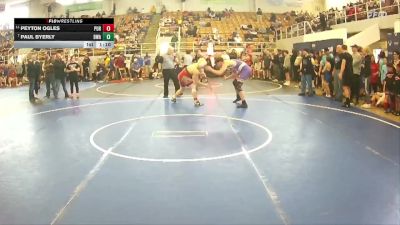 177 lbs Cons. Semi - Paul Byerly, Diamond Wrestling Academy vs Peyton Ogles, Pursuit