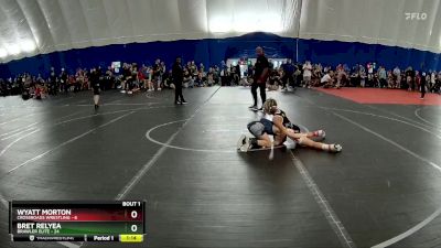 72 lbs Finals (2 Team) - Wyatt Morton, Crossroads Wrestling vs Bret Relyea, Brawler Elite