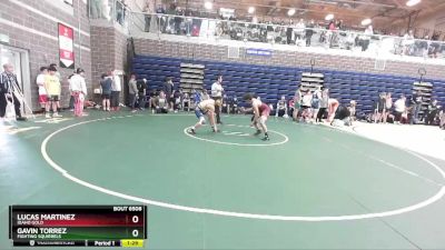 138 lbs Quarterfinal - Lucas Martinez, Idaho Gold vs Gavin Torrez, Fighting Squirrels