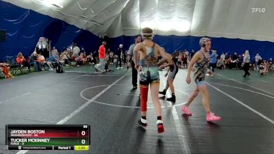 96 lbs Round 2 (6 Team) - Jayden Boston, Neighborhood vs Tucker McKinney, FORGE