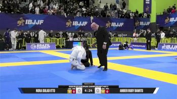 Amber Ruby Bawits vs Nora Oulad Itto 2026 European Jiu-Jitsu IBJJF Championship