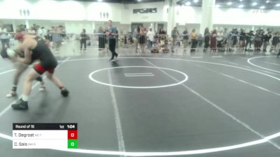 156 lbs Round Of 16 - Titus Degroat, No Team vs Caiden Sais, NM Royalty