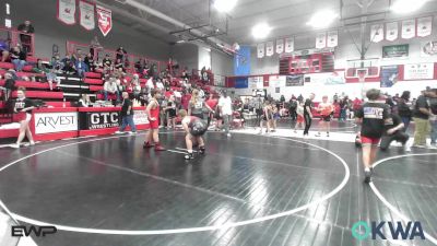 130 lbs Rr Rnd 4 - Josh Hutcheson, Wagoner Takedown Club vs Tatum Hudson, Grove Takedown Club