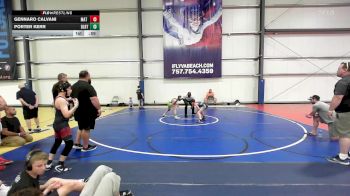 90 lbs Rr Rnd 3 - Gennaro Calvani, Mat Warriors PWC MS vs Porter Kerr, Dueling Bandits
