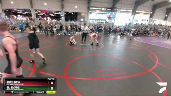 90 lbs Semifinal - Eli Evans, ReZults Wrestling vs Jory New, FM Wrestling Club