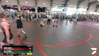 90 lbs Semifinal - Eli Evans, ReZults Wrestling vs Jory New, FM Wrestling Club