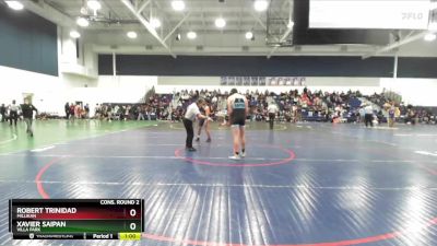 165 lbs Cons. Round 2 - Robert Trinidad, Millikan vs Xavier Saipan, Villa Park