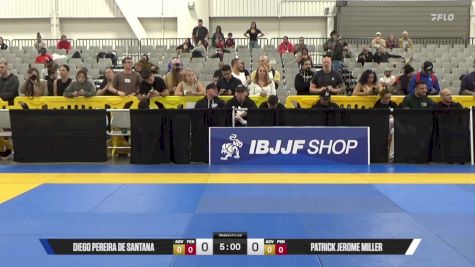 Diego Pereira De Santana vs Patrick Jerome Miller 2025 World IBJJF Jiu-Jitsu No-Gi Championship