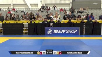 Diego Pereira De Santana vs Patrick Jerome Miller 2025 World IBJJF Jiu-Jitsu No-Gi Championship