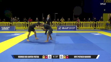 Kryz Patricio Navarro vs Rodrigo Dos Santos Freitas 2025 Pan IBJJF Jiu-Jitsu No-Gi Championship