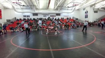 110 lbs 1st Place Match - Allison LeBlanc, Powell vs McKinzie Mortensen, Pinedale