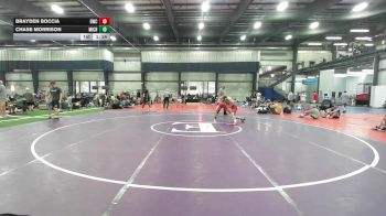 129 lbs Rr Rnd 8 - Brayden Boccia, DoughBoy WC - BHS vs Chase Morrison, Michigan Premier Blue - BHS