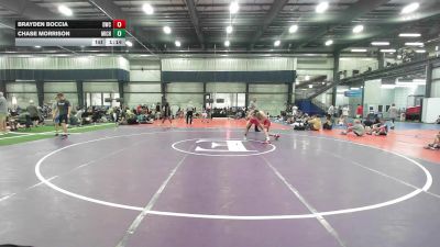 129 lbs Rr Rnd 8 - Brayden Boccia, DoughBoy WC - BHS vs Chase Morrison, Michigan Premier Blue - BHS