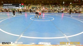 64 lbs 2nd Place - Thomas Delich, Greater Heights Wrestling vs Callan Prendergast, Midwest RTC