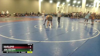 215 lbs Round 5 (10 Team) - Kaleb Johns, Funky Monkey vs Adin Hastings, Anchor Wrestling