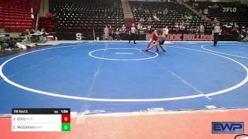 132-136 lbs Rr Rnd 5 - Javier Ortiz, Poteau Wrestling vs Caleb McCollum, Southside Charter High School