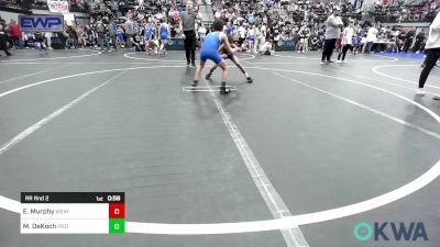 67-70 lbs Rr Rnd 2 - Emmitt Murphy, Weatherford Youth Wrestling vs Miles DeKoch, Piedmont