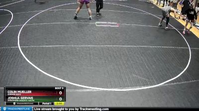 170 lbs Quarterfinal - Colin Mueller, Garage Boys vs Joshua Gervais, Stratford Knights Youth