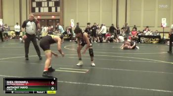 120 lbs Round 5 (6 Team) - Shea ODonnell, Southern Regional vs Anthony Mayo, SVRWC