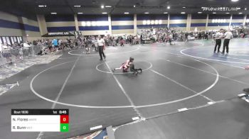 53 lbs Consolation - Nate Flores, Warriors Of Christ (WOC) vs Riddic Bunn, Victory WC