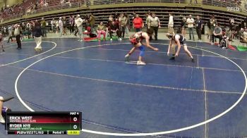 132 lbs Cons. Round 3 - Ryder Nye, Charger Wrestling Club vs Erick West, Western Slope Elite