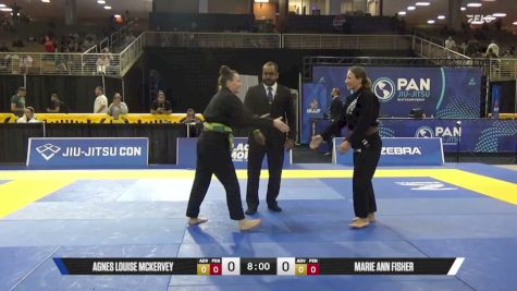 Marie Ann Fisher vs Agnes Louise McKervey 2026 Pan Jiu Jitsu IBJJF Championship
