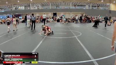 64 lbs Round 2 - Carter Pollock, Ohio Gold vs Brody Farrington, Junior Terps Xpress