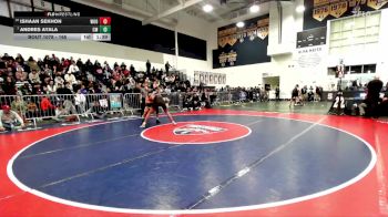 165 lbs Champ. Round 1 - Andres Ayala, Costa Mesa vs Ishaan Sekhon, Woodbridge