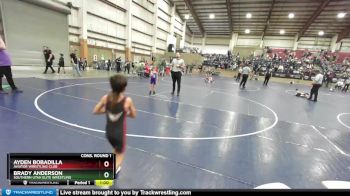 53 lbs Cons. Round 1 - Ayden Bobadilla, Aviator Wrestling Club vs Brady Anderson, Southern Utah Elite Wrestling