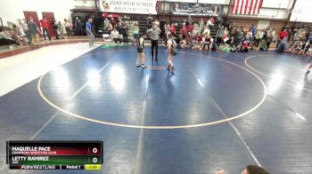 116 lbs Semifinal - Maquelle Pace, Champions Wrestling Club vs Letty Ramirez, JWC