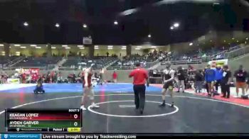 145 lbs Round 3 (4 Team) - Ayden Garver, 6A Newberg vs Keagan Lopez, 6A Clackamas