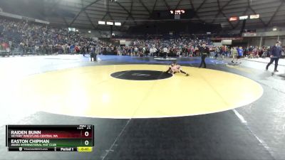 63 lbs Quarterfinal - Easton Chipman, Askeo International Mat Club vs Raiden Bunn, Victory Wrestling-Central WA