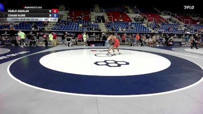 144 lbs Cons. Sub-rd Of 64 - Pablo Aguilar, TX vs Chase Kline, IN