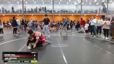 Round 1 - Jase Redding, Team Tiger vs Xavier Hall, Knights Youth Wrestling