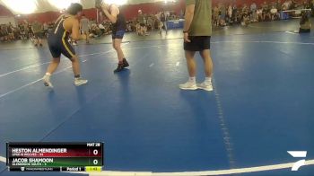 190 lbs Placement Matches (16 Team) - Heston Almendinger, LPGE-B Wolves vs Jacob Shamoon, Glenbrook South