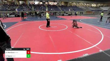 73 lbs Quarterfinal - Asael Mendoza, Dumas WC vs Xzavier Saenz, ReZults Wrestling