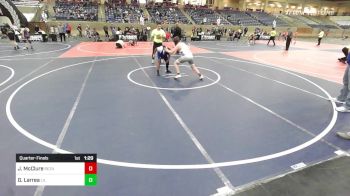 Quarterfinal - Jonah McClure, ReZults Wrestling vs Guadalupe Larrea, Lil Dons WC