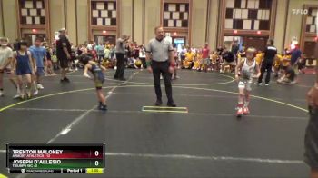 52 lbs Round 5 (6 Team) - Trenton Maloney, Armory Athletics vs Joseph D`Allesio, Triumph WC