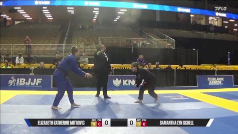 Samantha Lyn Schell vs Elizabeth Katherine Mitrovic 2025 Pan Jiu Jitsu IBJJF Championship