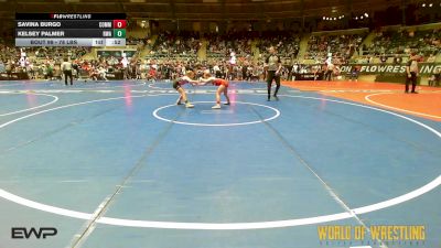 78 lbs Consi Of 8 #1 - Savina Burgo, Commandos Wrestling Academy vs Kelsey Palmer, Roundtree Wrestling Academy