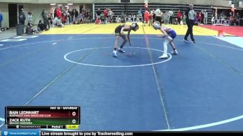 70 lbs Cons. Round 4 - Zack Ruth, Braham Warriors vs Bain Leonhart, Northeast Iowa Wrestling Club