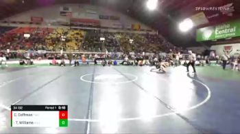 3A 132 lbs Cons. Round 2 - Tanner Williams, Kellogg vs Coye Coffman, Fruitland
